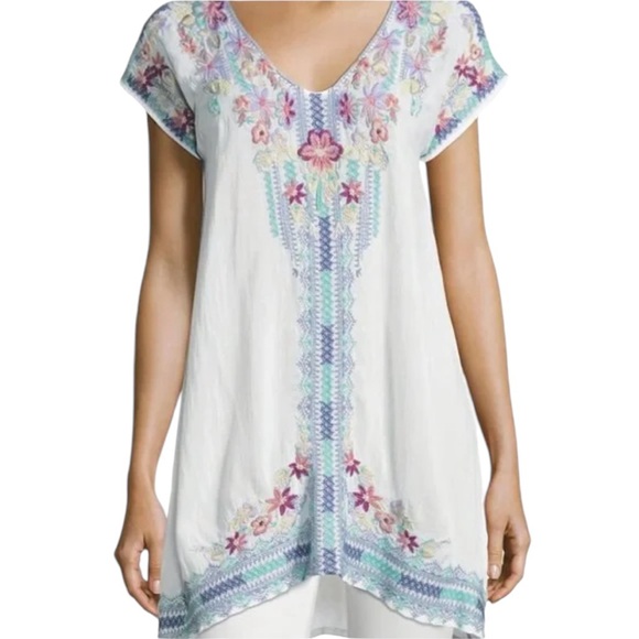Johnny Was Embroidered Tunic Small - Picture 1 of 9